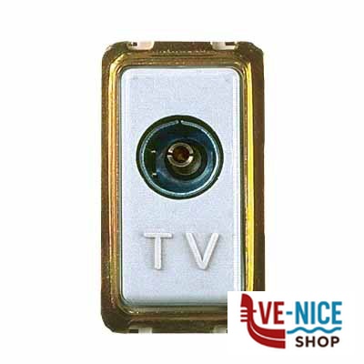 FRUTTO MAGIC PRESA TELEVISORE mm 9,5 7058 FRUTTI E SUPPORTI F - immagine 3