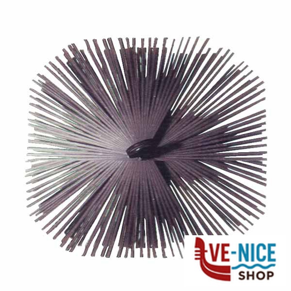 SCOVOLO CAMINO ACCIAIO QUADRO mm 250x250 213/250X250 SCOVOLI F - immagine 3