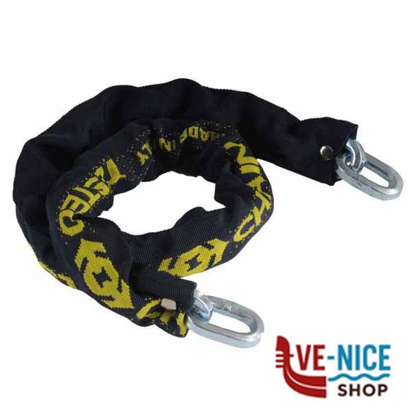 CATENA RICOPERTA TESSILE mm 10 cm 120 QUADRA AREF CA100QIW120E0T CATENE E LUCCHETTI ANTIFURTO S - immagine 3