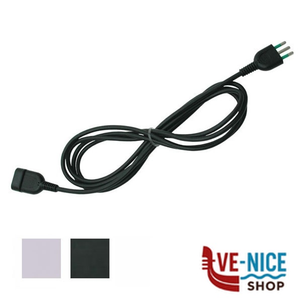 PROLUNGA m 3 3x0,75 BIANCO 92080 FME 92080 AVVOLGICAVI E PROLUNGHE F - immagine 2