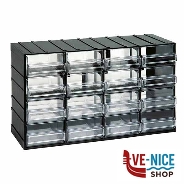 CASSETTIERA 16 382x148 h 230 612 ARTPLAST 612T CASSETTIERE E CONTENITORI F - immagine 2