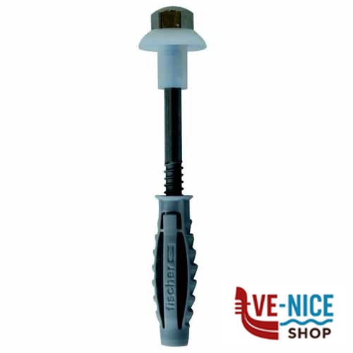 TASSELLO WB2 INOX Y SANITARI Pz 8 BL FISCHER 567570 FISCHER F - immagine 4