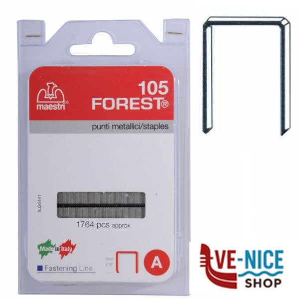 PUNTI mm 10 Pz 1008 110 FOREST MAESTRI 1110124 FISSATRICI e ACCESSORI F - immagine 2