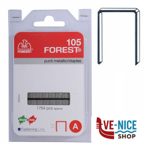 PUNTI mm 8 Pz 1764 108 FOREST MAESTRI 1110122 FISSATRICI e ACCESSORI F - immagine 3
