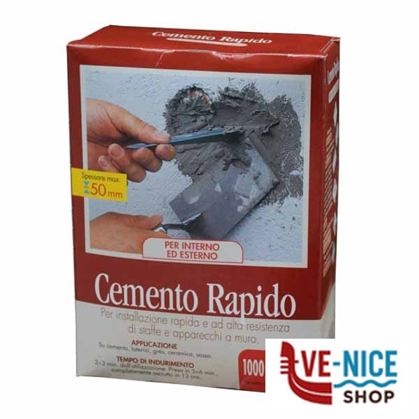 CEMENTO RAPIDO g 5000 LINEA PIU' 8012760960069 STUCCO F - immagine 3