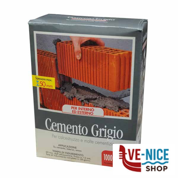 CEMENTO GRIGIO g 5000 LINEA PIU' STUCCO F - immagine 2