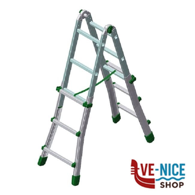 SCALA MULTIUSO ALL EUROBRIKO 4 GR.5+5 FACAL BK4 SCALE MULTIUSO-TRABATTELLI F - immagine 3