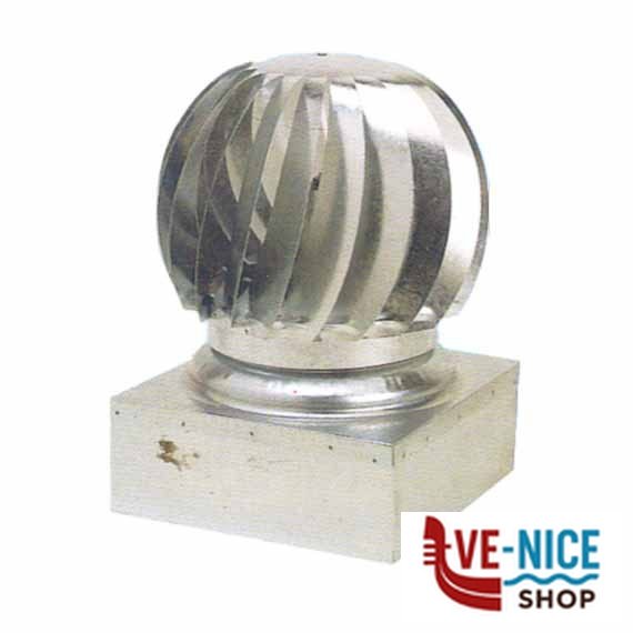 CAMINO EOLICO TURBINA INOX 37x37 01-INOX430 37x37 CAMINI F - immagine 3
