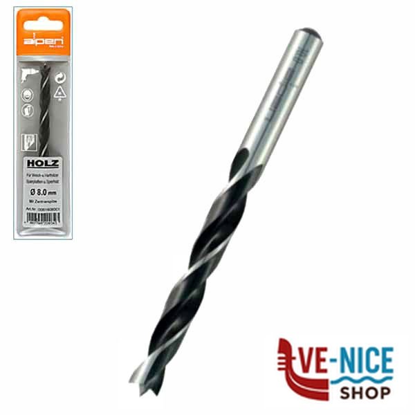 PUNTA HOLZ 16x178 616 ALPEN 0061601600100 PUNTE ELICOIDALI LEGNO F - immagine 3