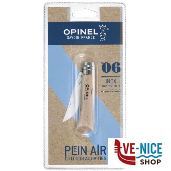 COLTELLO VIROBLOC INOX N. 6 SELF OPINEL 000404 COLTELLI RONCOLINE F - immagine 2
