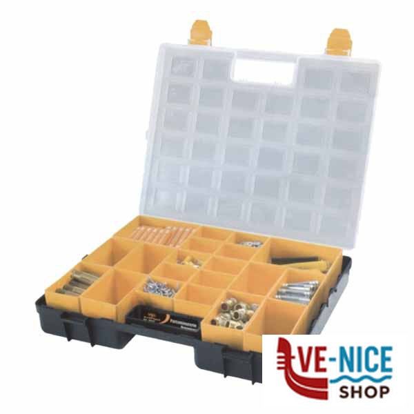 VALIGETTA PORTAMINUTERIA 37x31 h 7,0 ARTPLAST 2311 CASSETTE PORTAUTENSILI F - immagine 2