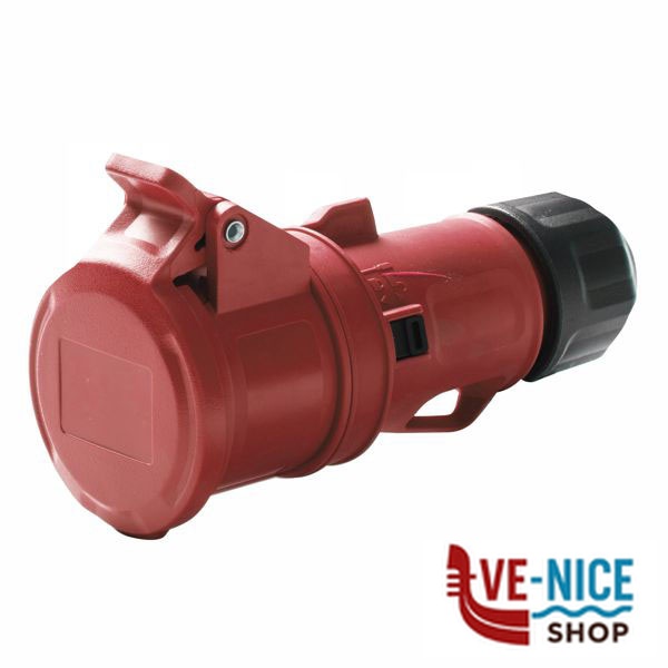 PRESA CEE 3PTN IP44 ROSI 1009225 SPINE E ADATTATORI ELETTRICI F - immagine 4