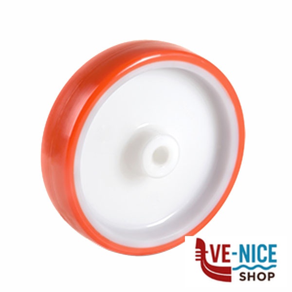 RUOTA POLIURETANO f.15 125x35 601103 TR 601103 RUOTE INDUSTRIALI F - immagine 2