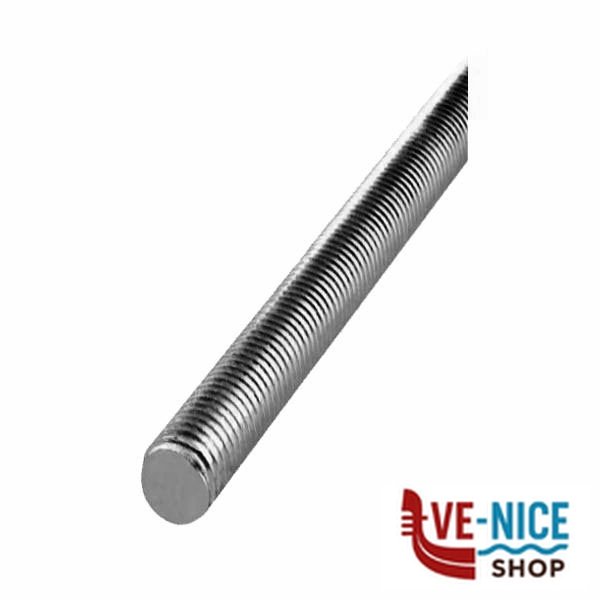 BARRA FILETTATA ACCIAIO INOX mm 8 DIN976 209768 BARRE FILETTATE F - immagine 2