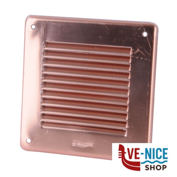 GRIGLIA RAME 140x140 RETE GRA10R-Y GRIGLIE AREAZIONE F - immagine 2