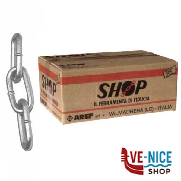 CATENA GENOVESE N.19 mm 4,0 m 75 SC AREF CF040GA1075E00X CATENE F - immagine 3