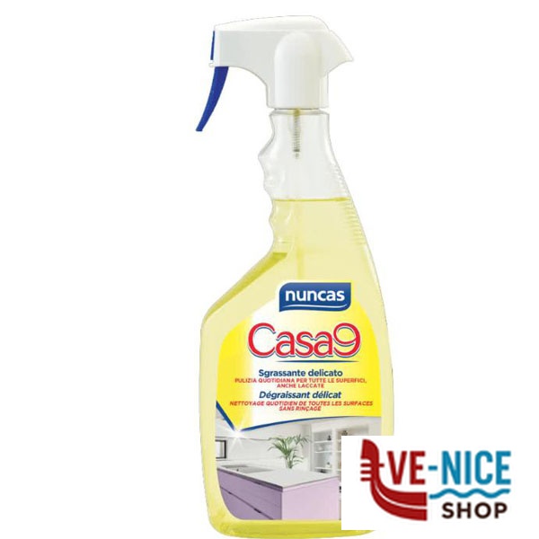 DETERGENTE CASA 9 DELICATO ml 750 NUNCAS F10 4000970 - 4001576 NUNCAS C - immagine 3
