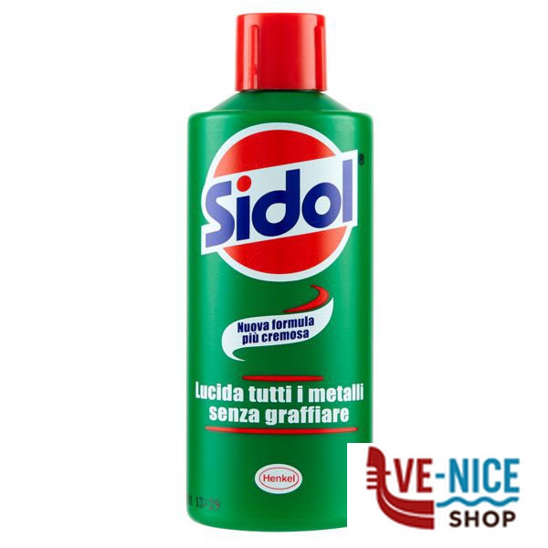LUCIDANTE METALLI SIDOL ml 150 829763 PASTA LUCIDANTE F - immagine 2