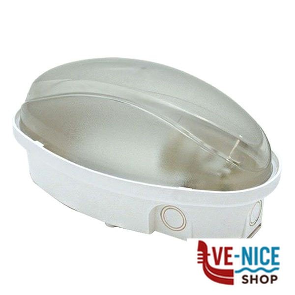 PLAFONIERA OVALE BIANCA 62720 FME 62720 LAMPADE STATICHE F - immagine 4