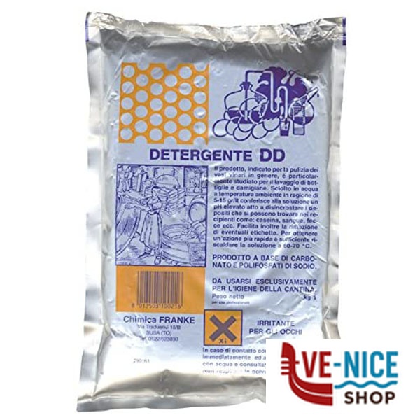 DETERGENTE ENOLOGICO DD POLVERE kg 1 FRANKE PV127Z CHIMICI ENOLOGIA C - immagine 3