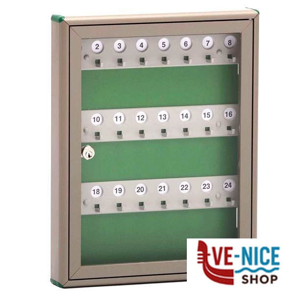 BACHECA PORTACHIAVI 48 P 55x4x37 40-212 SILMEC 40-212.53 BACHECHE PORTACHIAVI S - immagine 3