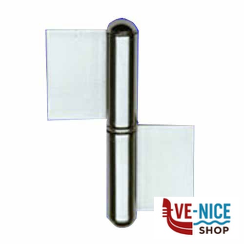CERNIERA FICCIA 2 ALI INOX 82x 72,0 DX 1222 AL 1222IN08D CERNIERE F - immagine 2