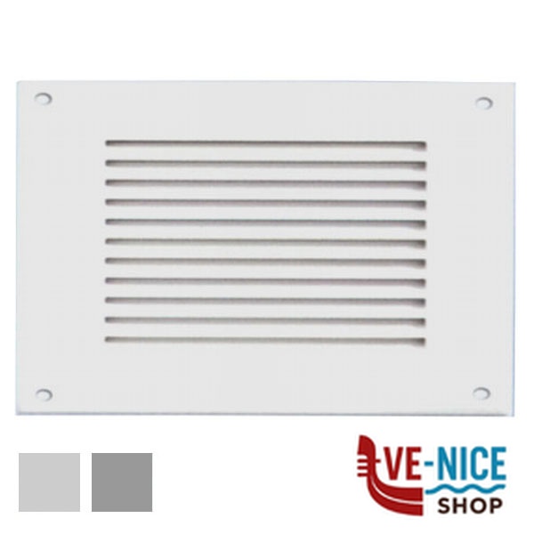 GRIGLIA LAMIERA 100x 60 RETE GRIGIA GL106RG-Y GRIGLIE AREAZIONE F - immagine 2