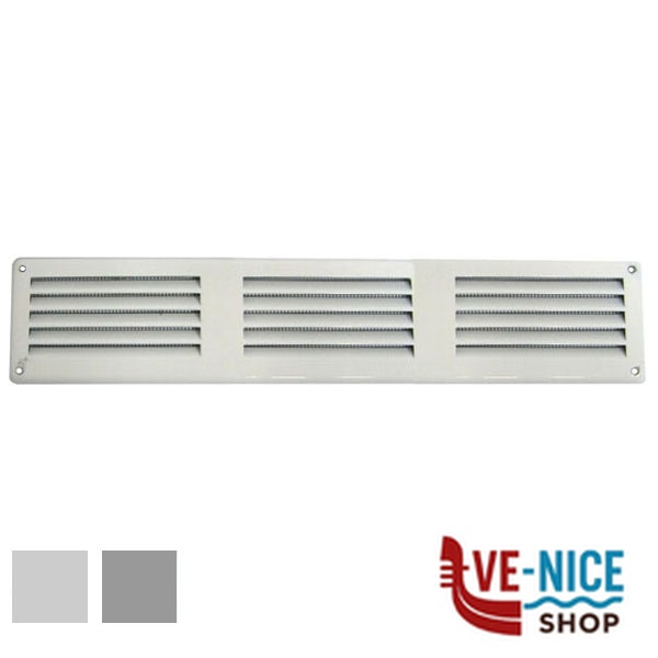 GRIGLIA LAMIERA 300x 60 RETE GRIGIA GL306RG-Y GRIGLIE AREAZIONE F - immagine 6
