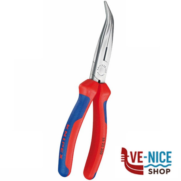PINZA BECCHI 1/2 TONDI P 200 2622 KNIPEX 2622-200 KNIPEX F - immagine 3