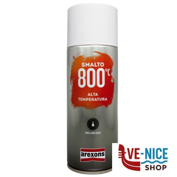 SMALTO SPRAY ALTA TEMPERATURA NERO AREXONS 3332 AREXONS F - immagine 3