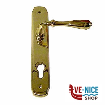 MANIGLIA NOVECENTO OTT LUC PLACCA 8x85 YALE 55196088501 GHIDINI F - immagine 2