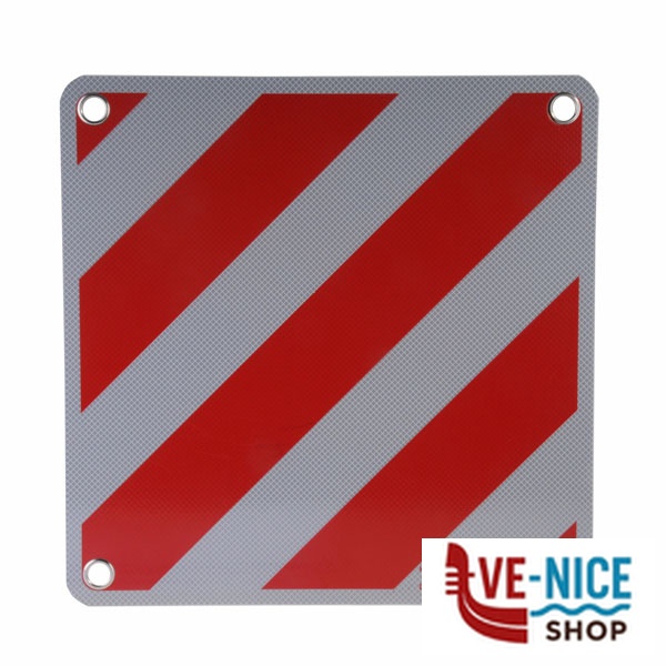 CARTELLO CARICHI SPORGENTI 50x 50 ALLUMINIO 05600030ALB0500X0500 SEGNALETICA F - immagine 2