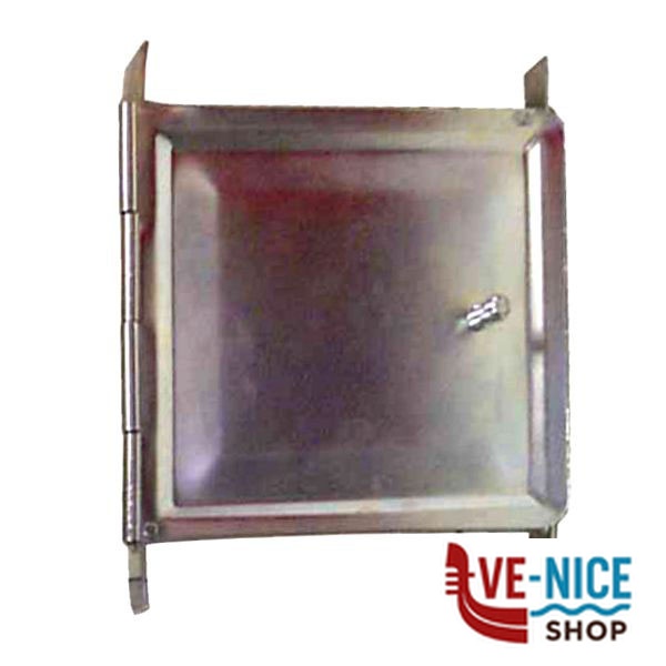 PORTINA CAMINO LAMIERA ZN 17,0x19,0 EXTRA 12350 PORTINE CAMINO F - immagine 3