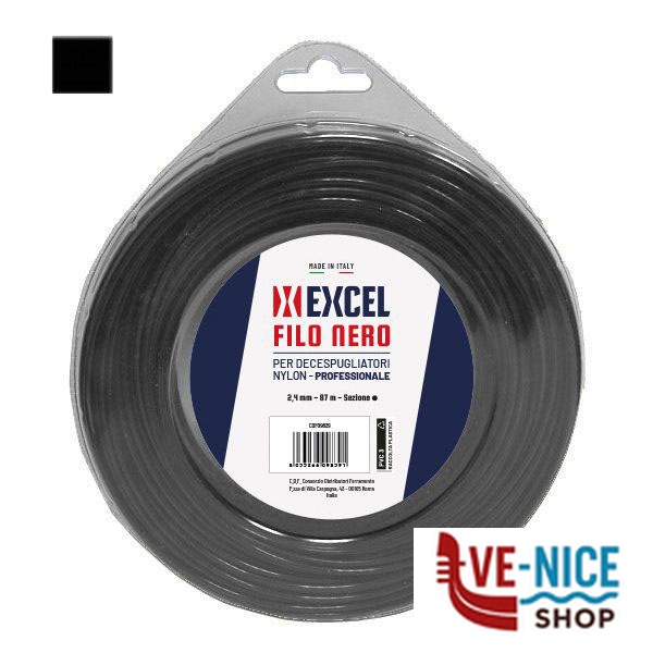 FILO NYLON QUADRO mm 3,0 m 15 EXCEL 09833 DECESPUGLIATORI E ACCESSORI F - immagine 3
