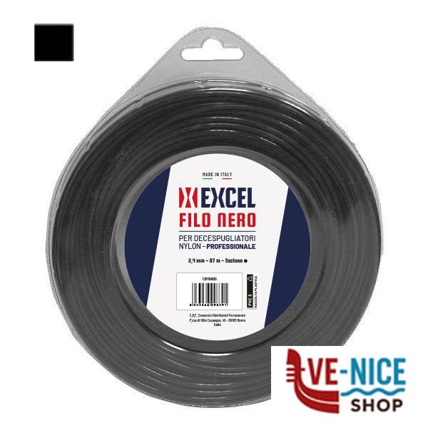 FILO NYLON QUADRO mm 3,3 m 12 EXCEL 09835 DECESPUGLIATORI E ACCESSORI F - immagine 3