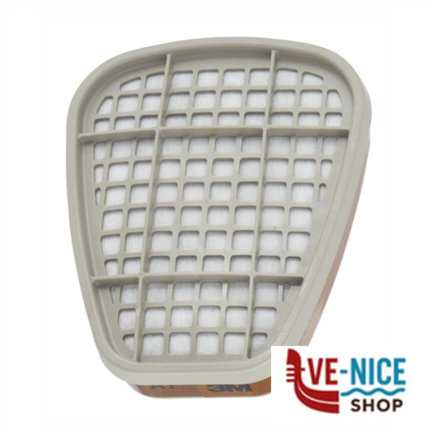 FILTRI VAPORI ORGANICI/VERNICI 6051 3M 7000034751 MASCHERE F - immagine 2