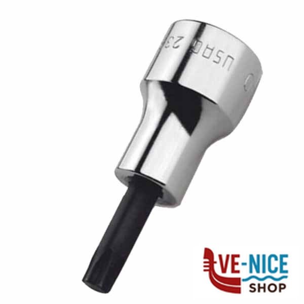 CHIAVE BUSSOLA TORX 1/2" T30 h 60 233NTX USAG U02332111 USAG F - immagine 3