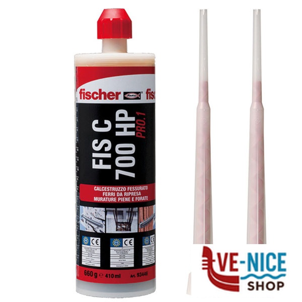 TASSELLO CHIMICO FIS C700 HP PRO 1 ml 410 FISCHER 93446 FISCHER F - immagine 2