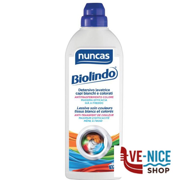 DETERSIVO LAVATRICE BIOLINDO l 1,00 NUNCAS F2 4000661 NUNCAS C - immagine 2