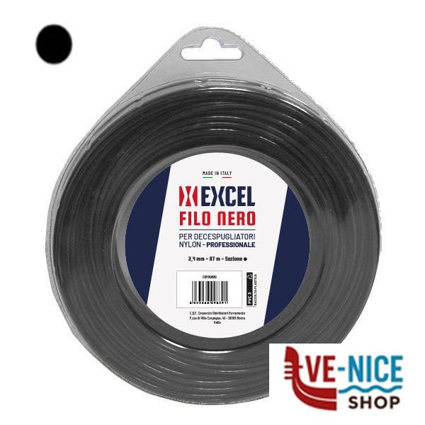 FILO NYLON TONDO mm 4,0 m 9 EXCEL 09834 DECESPUGLIATORI E ACCESSORI F - immagine 6