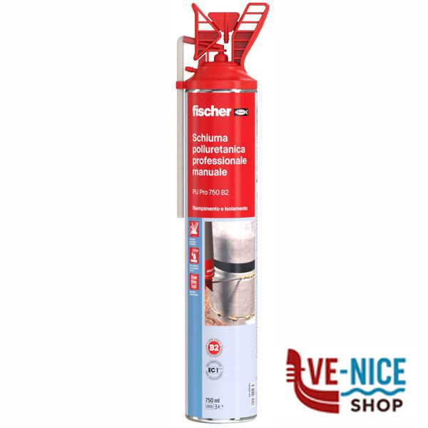 SCHIUMA POLIURETANO PU 750 FISCHER 09293 FISCHER F - immagine 3