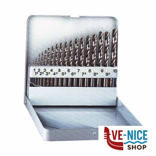 PUNTE HSS COBALT Sr Pz 19 mm 1/10 613 ALPEN 0000100219100 PUNTE ELICOIDALI SERIE F - immagine 3