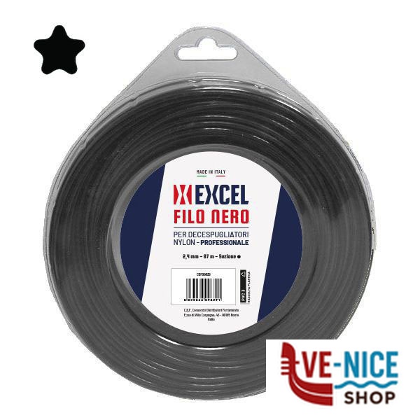 FILO NYLON PENTAGONO mm 4,4 m 6 EXCEL 09838 DECESPUGLIATORI E ACCESSORI F - immagine 6