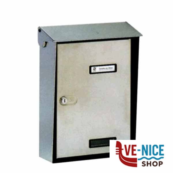 CASSETTA LETTERE INOX TETTO AP 10-015 SILMEC 10-015 CASSETTE LETTERE F - immagine 2