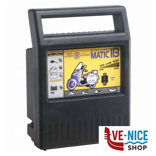 CARICABATTERIE MATIC 113 DECA 300400 CARICABATTERIE E ACCESSORI F - immagine 2