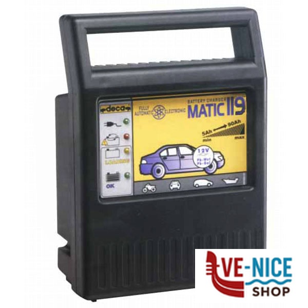 CARICABATTERIE MATIC 119 DECA 300500 CARICABATTERIE E ACCESSORI F - immagine 2