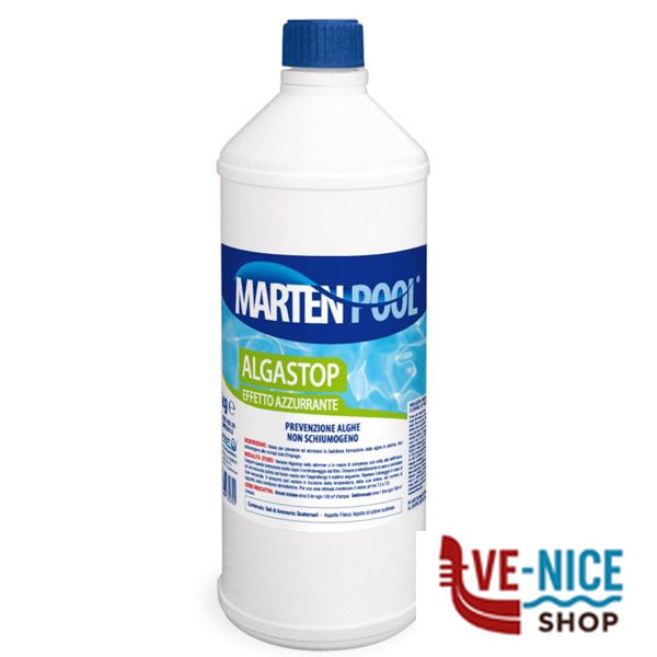 ANTIALGHE LIQUIDO ALGASTOP kg 1 AQCLANTLA CHIMICI PISCINE C - immagine 3