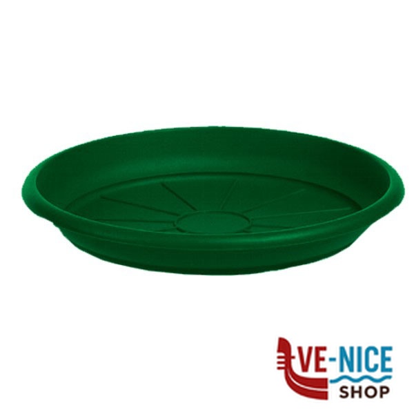 SOTTOVASO MED TONDO VERDE 20 STEFANPL 83204 VASI PLASTICA F - immagine 4