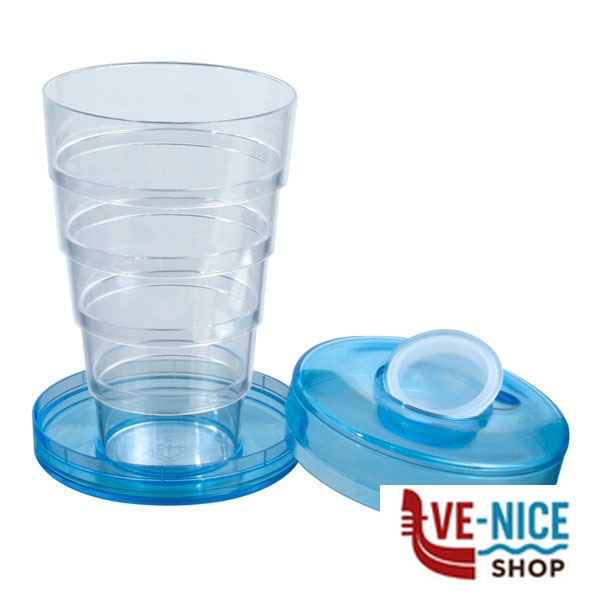 BICCHIERE PLASTICA TELESCOPICO cc 150 COSMOPLAST 291 BICCHIERI PIC NIC C - immagine 2