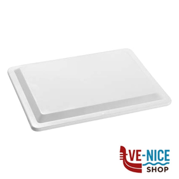 COPERCHIO FRIGOR BIANCO 40x30 1660M2 GIGANPL 1660M2/BI SENZA MANIGLIE VASCHETTE INDUSTRIALI C - immagine 4